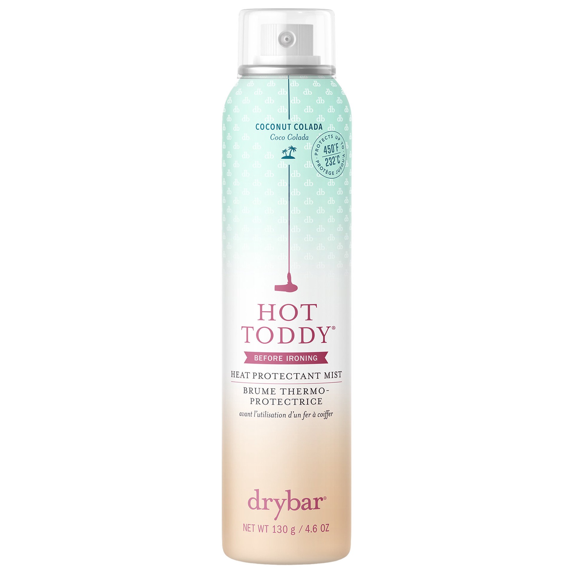slide 1 of 7, Drybar Hot Toddy Heat Protectant Mist 4.6 oz/ 130 g,