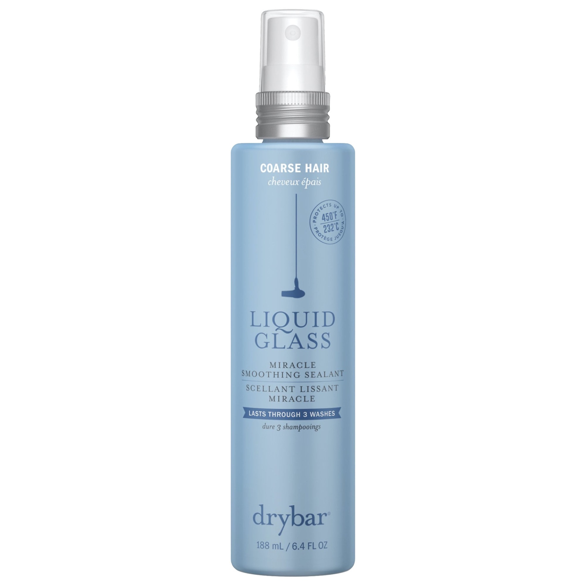 slide 1 of 1, Drybar Liquid Glass Moisture-Rich Miracle Smoothing Sealant 6.4 oz/ 188 mL, 