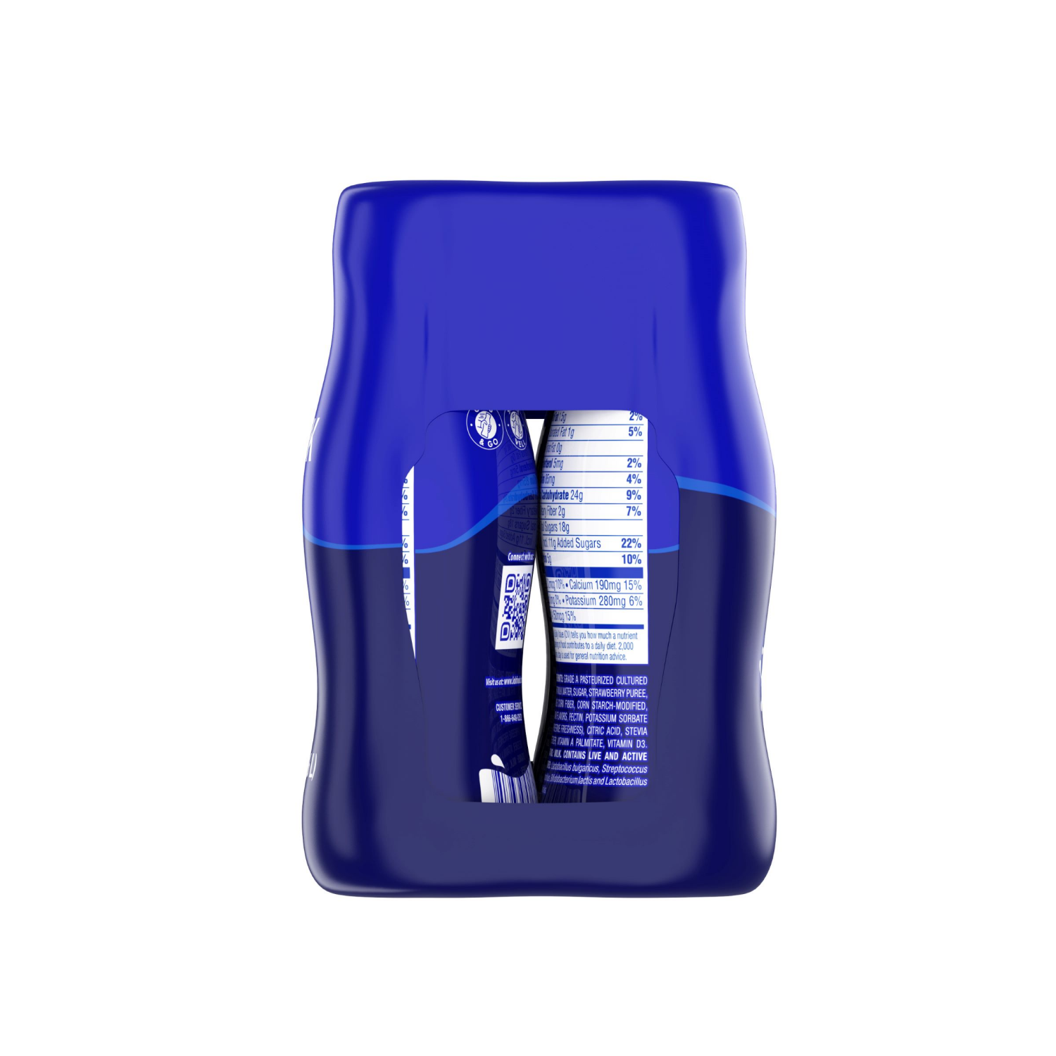 slide 2 of 4, LALA Strawberry Yogurt Smoothie 8 - 7 fl oz Bottles, 8 ct