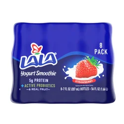 LALA Strawberry Yogurt Smoothie 8 - 7 fl oz Bottles
