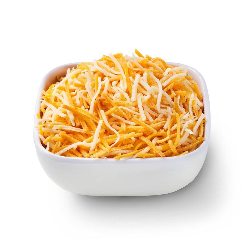 slide 3 of 4, Fine Cut Colby Jack Cheese - 8oz - Good & Gather™, 8 oz