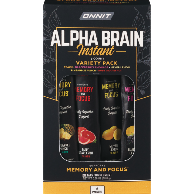 Alpha Brain Instant Variety 1 ct Shipt