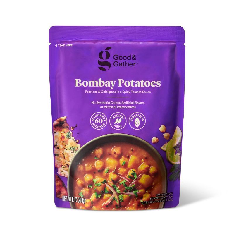 slide 1 of 4, Bombay Potatoes - 10oz - Good & Gather™, 10 oz