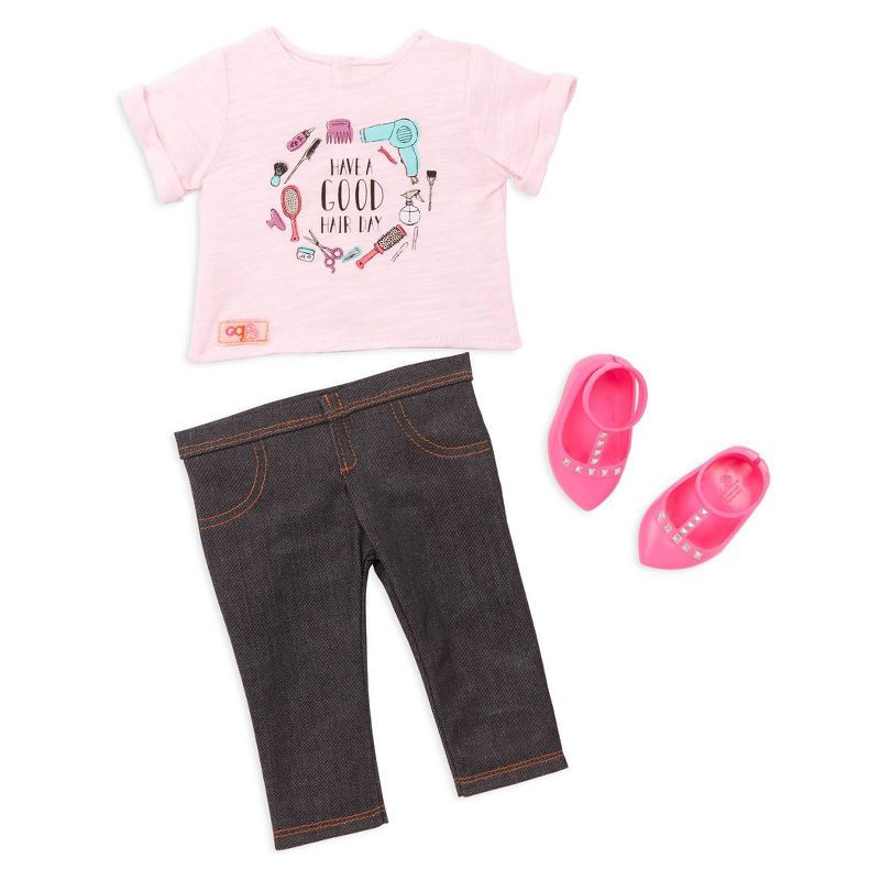 slide 5 of 6, Our Generation Sabrina 18" Hair Stylist Doll, 1 ct