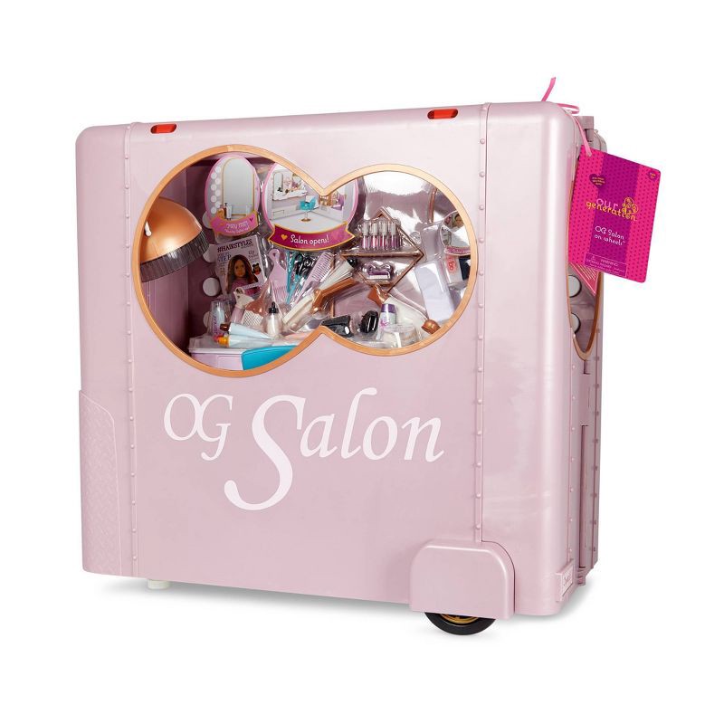 slide 9 of 10, Our Generation Hair Salon Playset for 18" Dolls, 1 ct