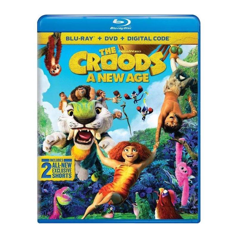 slide 1 of 1, Universal Home Video The Croods: A New Age (Blu-ray + DVD + Digital), 1 ct