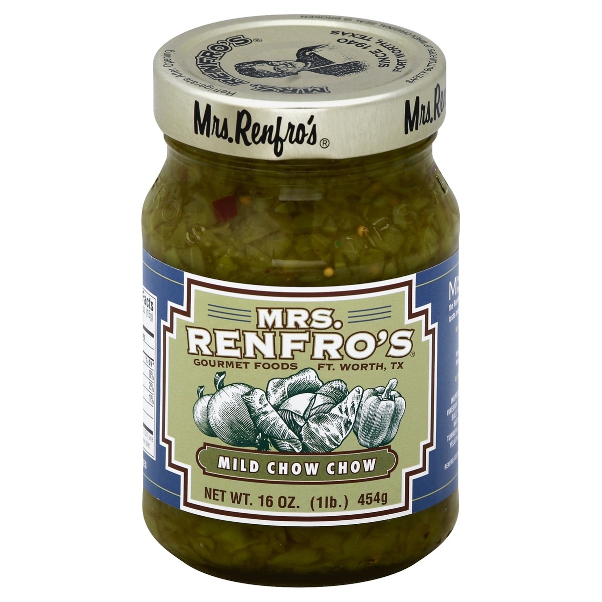 slide 1 of 1, Mrs. Renfro's Renfros Chow Chow Mi, 16 oz