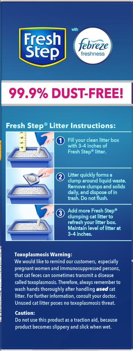 slide 8 of 9, Fresh Step Multi Cat Litter, 14 lb