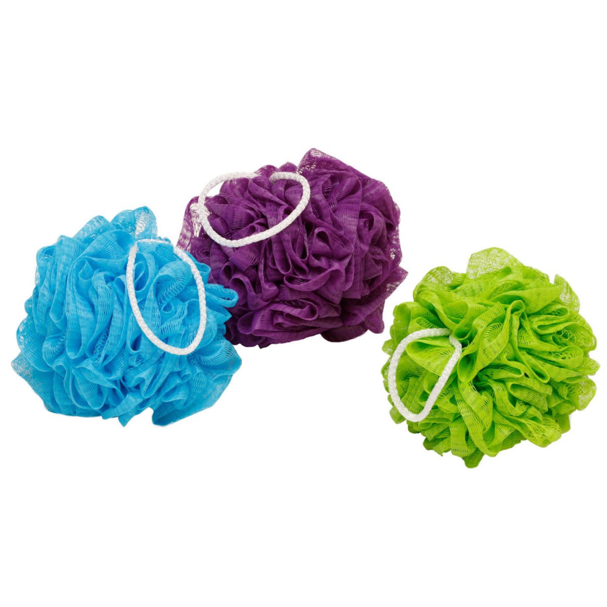 slide 6 of 17, Katelle Spa Shower and Bath Mesh Body Sponge, Green, 1 ct