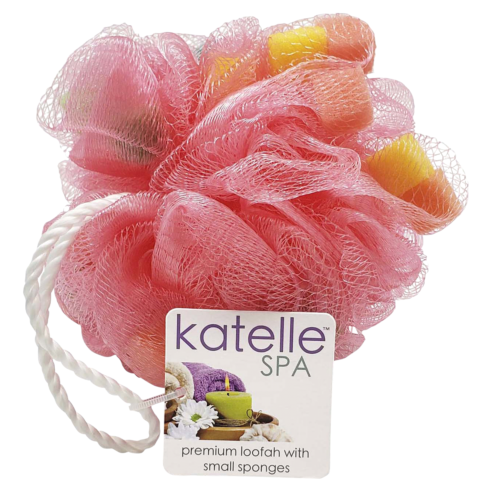 Katelle Premium Loofah W/Small Sponges 1 ct