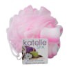 slide 14 of 17, Katelle Shower & Bath Flower Mesh Sponge, Assorted Colors, 1 ct