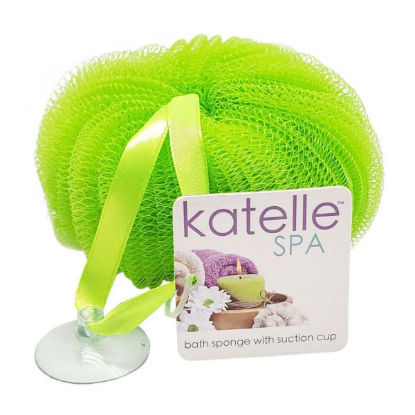 slide 16 of 17, Katelle Bath Sponge w/ Suction Cup, 1 ct