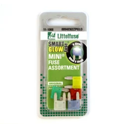 Littelfuse Assorted Fuse Mini SmartGlow 32VDC 5-pc