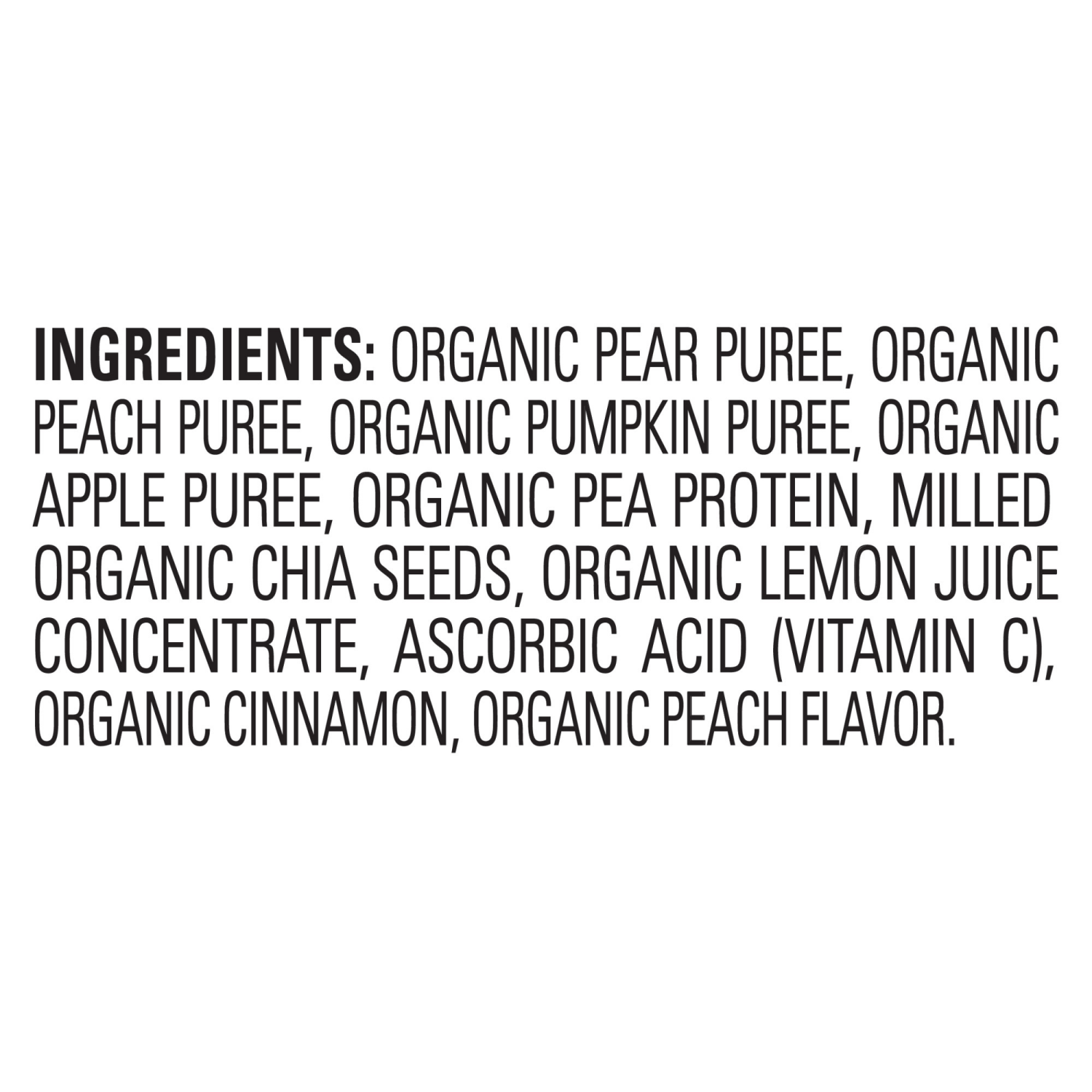 slide 8 of 8, Happy Tot Organics Fiber & Protein Stage 4 Organic Pears, Peaches, Pumpkin & Apples Pouch 4 oz UNIT, 4 oz