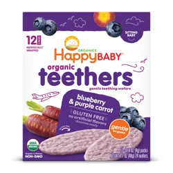 Happy Baby Gentle Teethers Blueberry & Purple Carrot