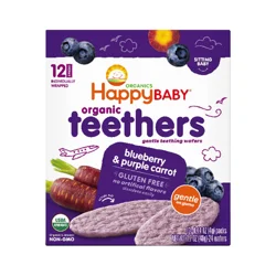 Happy Baby Gentle Teethers Blueberry & Purple Carrot