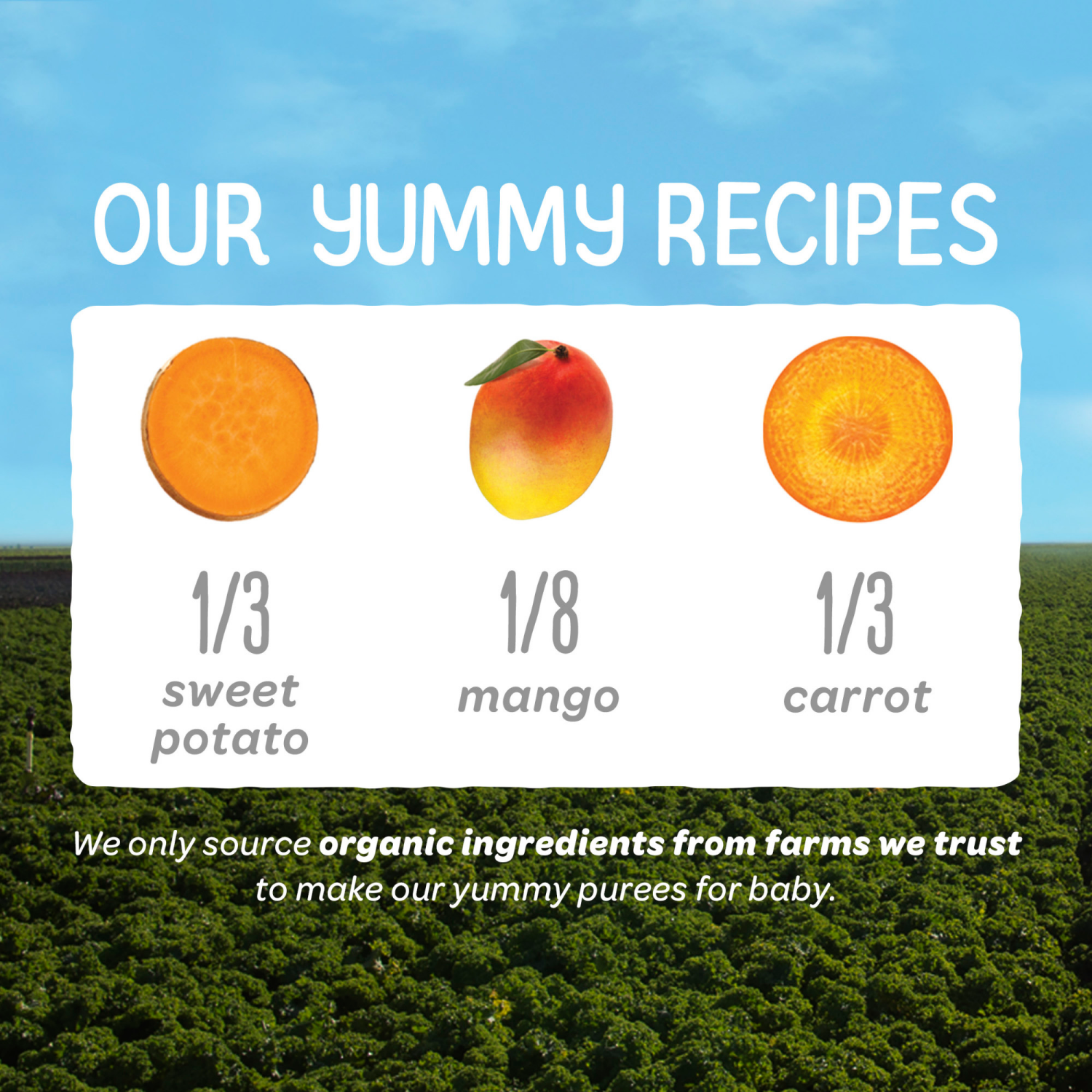 slide 3 of 8, Happy Baby Organics Clearly Crafted Stage 2 Sweet Potatoes, Mangos & Carrots Pouch 4oz UNIT, 4 oz