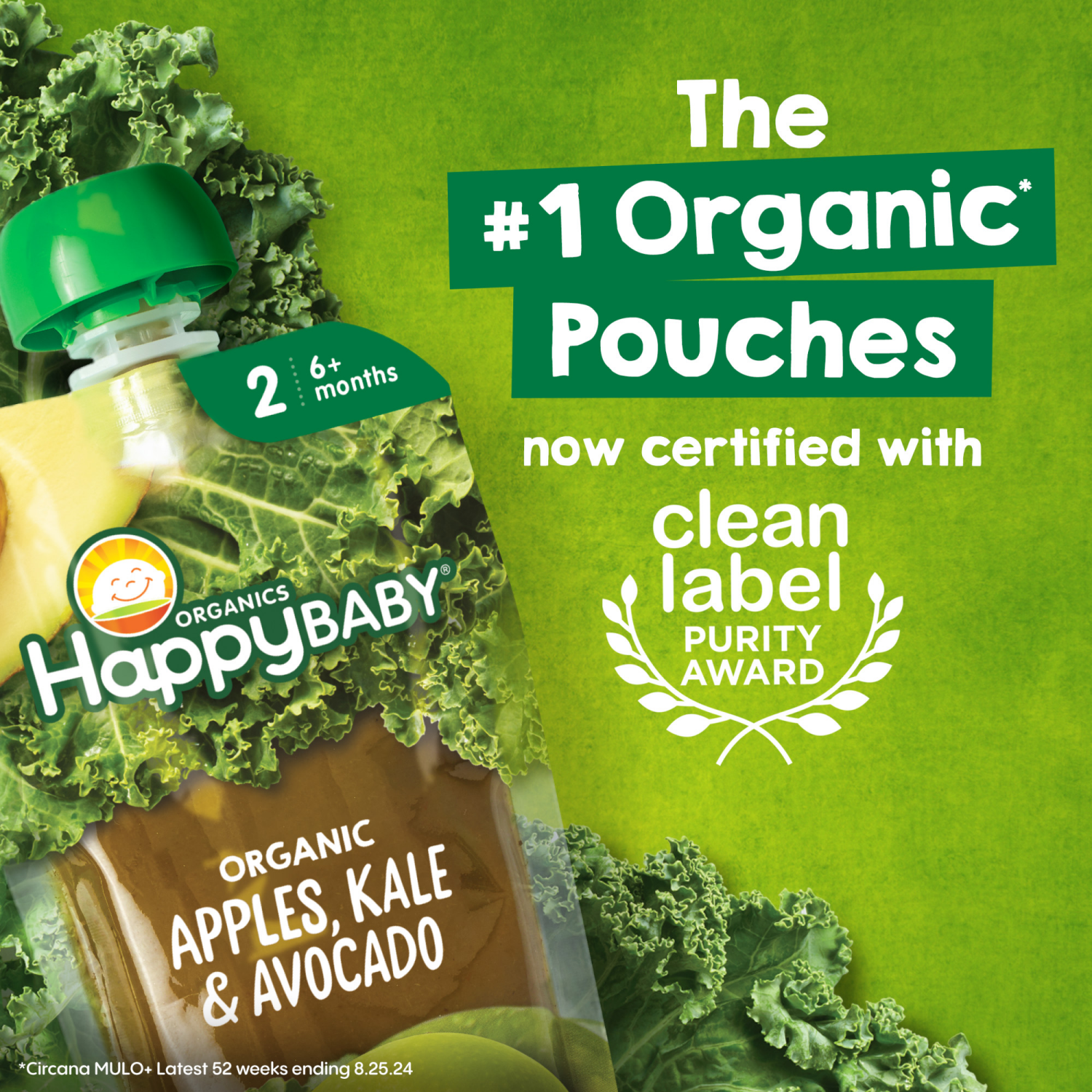 slide 8 of 8, Happy Baby Organics Clearly Crafted Stage 2 Sweet Potatoes, Mangos & Carrots Pouch 4oz UNIT, 4 oz