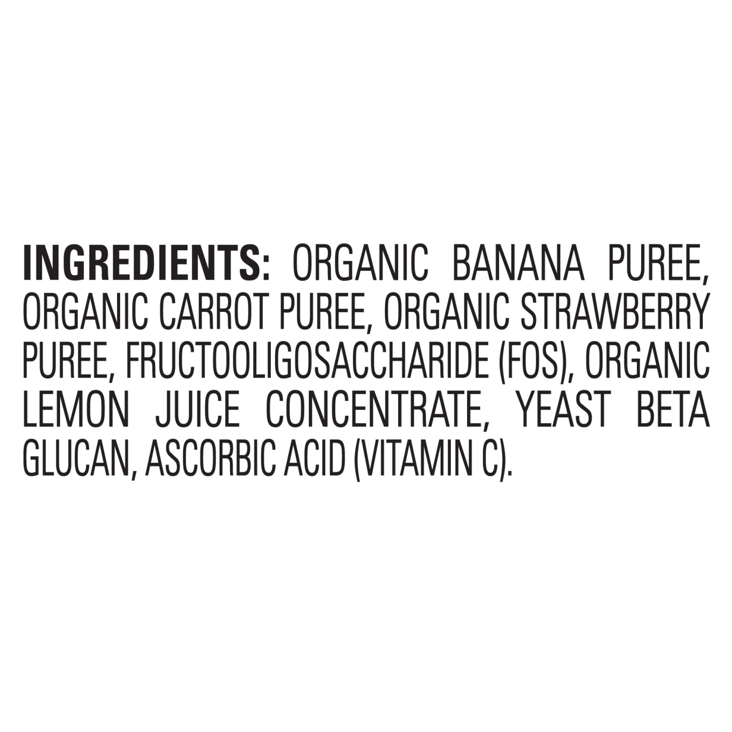 slide 6 of 8, Happy Tot Organics Super Bellies Stage 4 Immune + Digestive Support Blend Organic Bananas, Carrots & Strawberries Pouch 4 oz UNIT, 4 oz