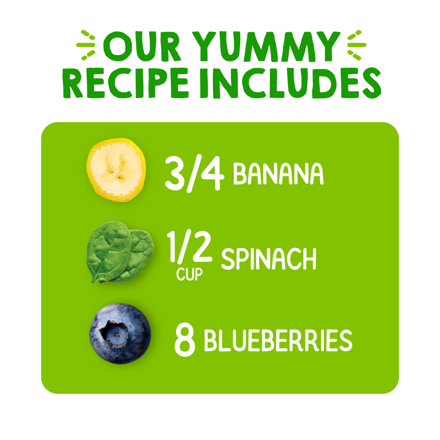 slide 8 of 8, Happy Tot Organics Super Bellies Stage 4 Immune + Digestive Support Blend Organic Bananas, Spinach & Blueberries Pouch 4 oz UNIT, 4 oz