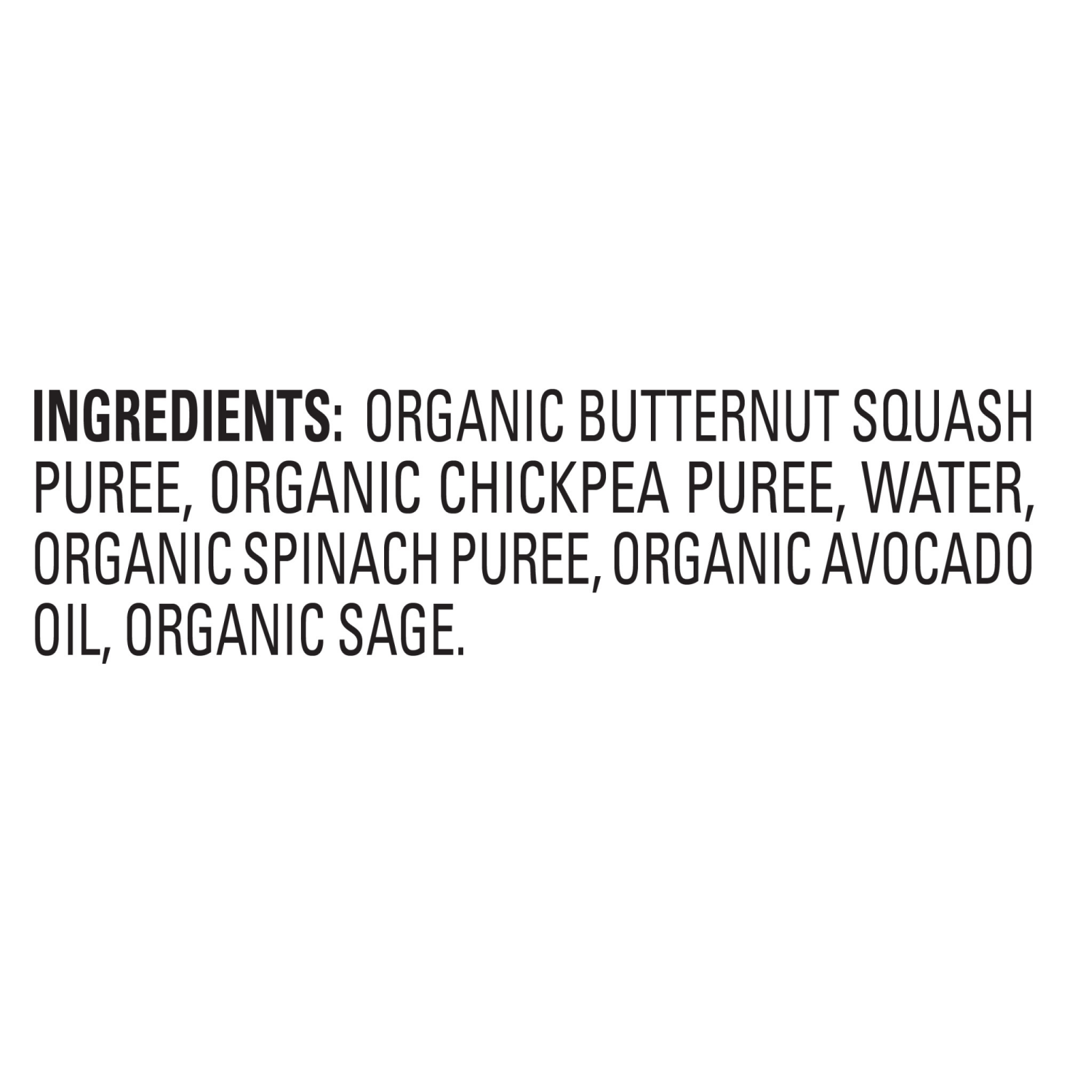 slide 7 of 7, Happy Baby Organics Stage 2 Organic Squash, Chickpeas & Spinach with Avocado Oil + Sage 4oz Pouch, 4 oz