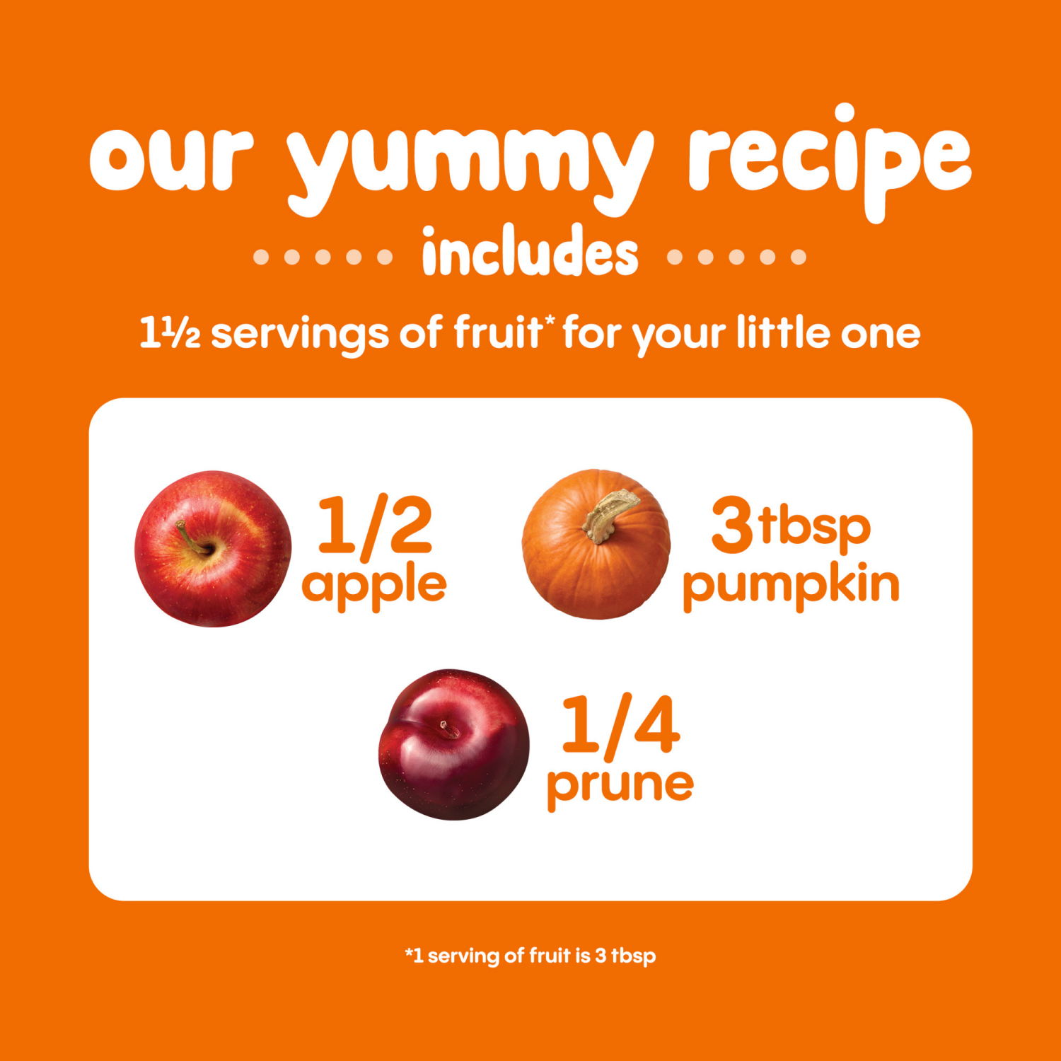 slide 5 of 8, Happy Baby Digestive Support Blends Organic Apples Pumpkin & Prunes Pouch 4 oz, 4 oz
