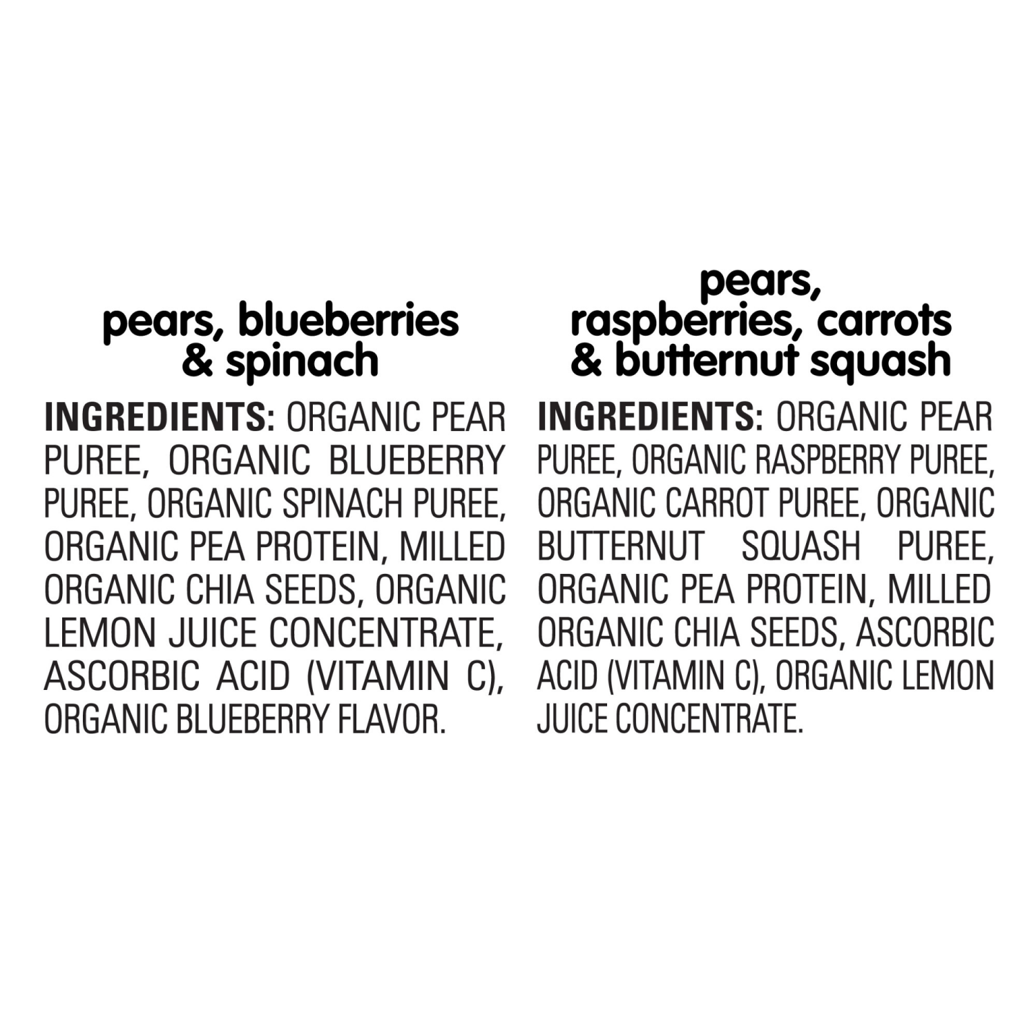 slide 8 of 8, Happy Tot Organics Fiber & Protein Stage 4 Organic 8ct 2-Flavor Variety Pack UNIT, 8 ct