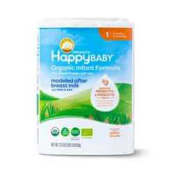 Happy Baby Organics Stage 1 Organic Infant Formula 22.9 OZ Container UNIT