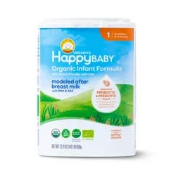 Happy Baby Organics Stage 1 Organic Infant Formula 22.9 OZ Container UNIT