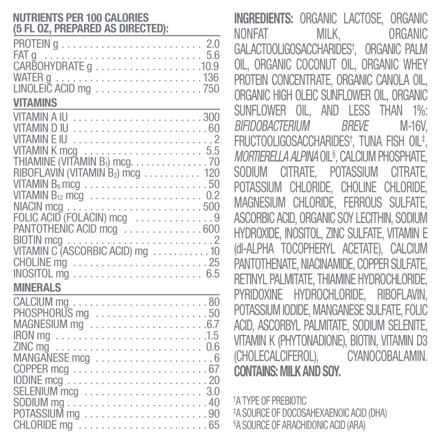 slide 3 of 8, Happy Baby Organics Stage 2 Organic Infant Formula 22.9 OZ Container UNIT, 22.9 oz