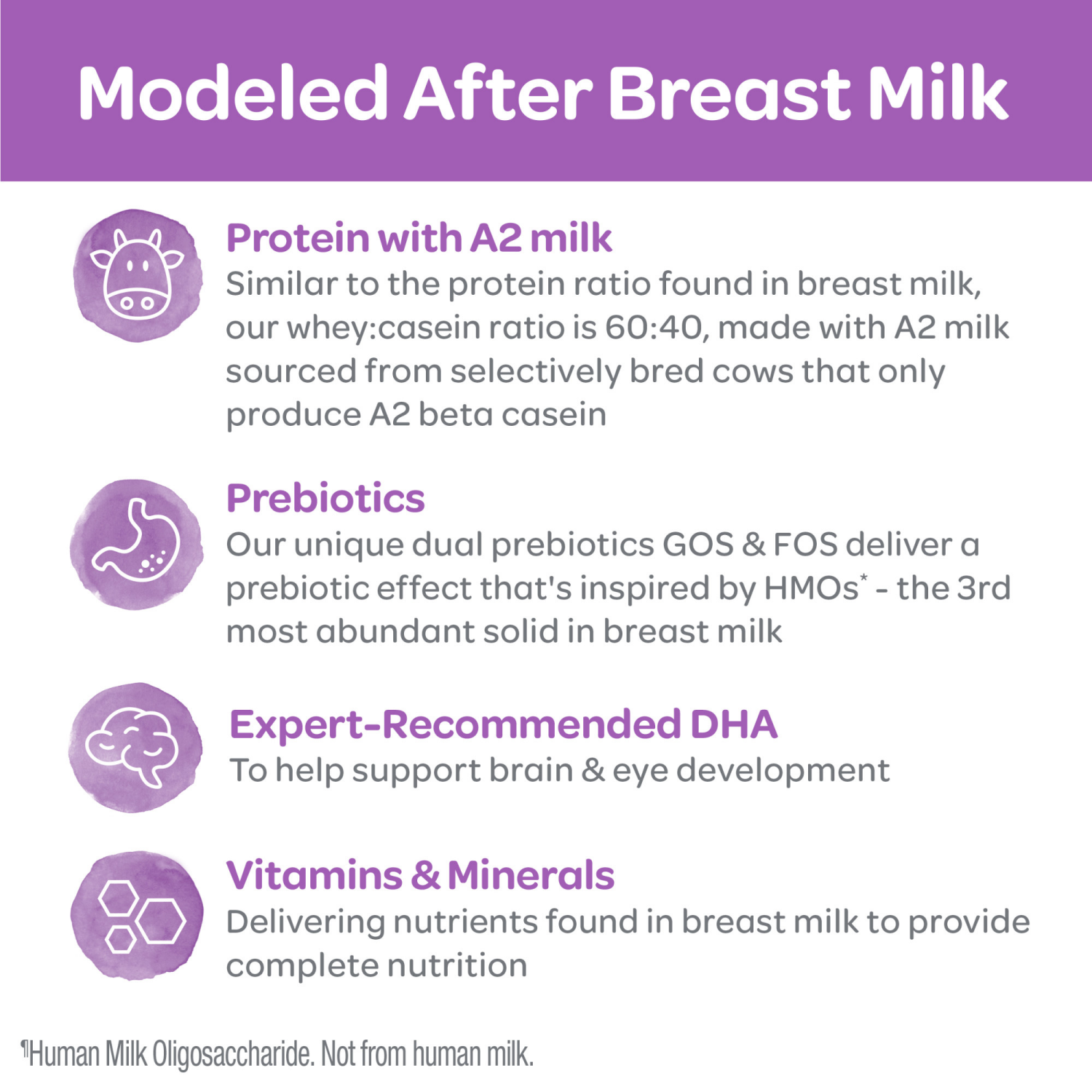 slide 8 of 8, Happy Baby® Organic Stage 2 Baby Formula Powder, 22.9 oz