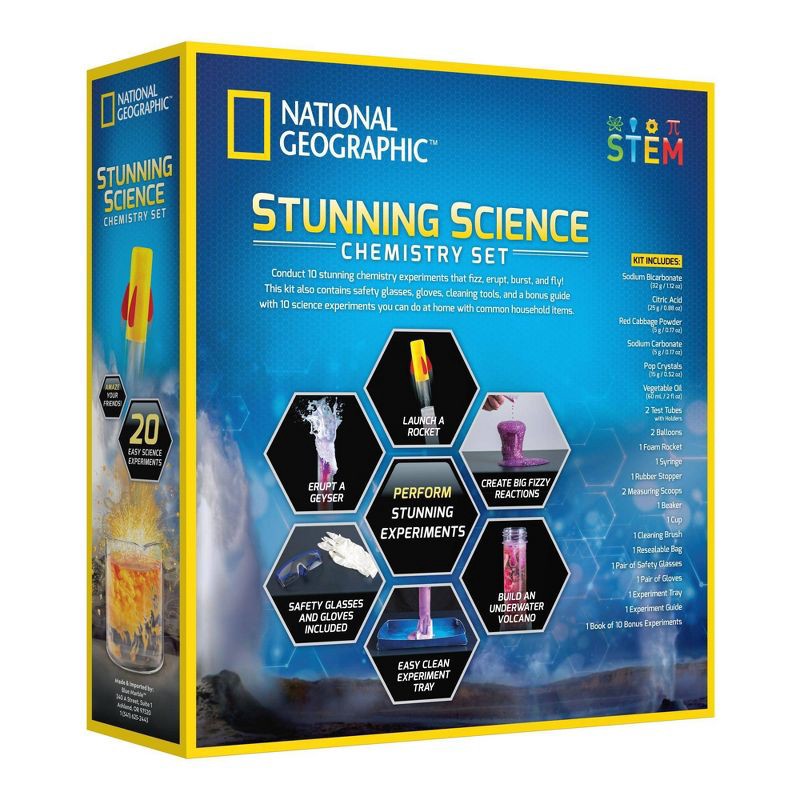 slide 4 of 4, National Geographic Stunning Science Chemistry Set, 1 ct