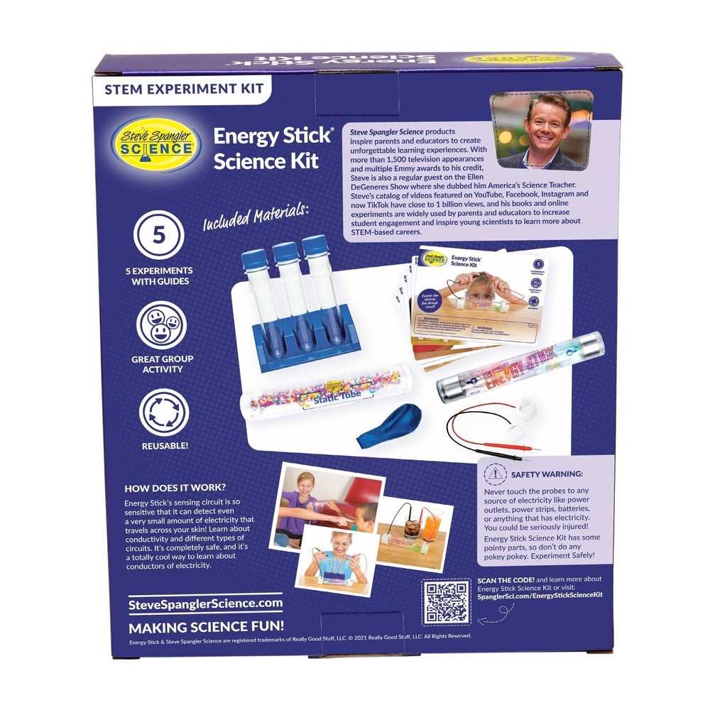 slide 2 of 8, Steve Spangler Science Energy Stick Science Kit, 1 ct