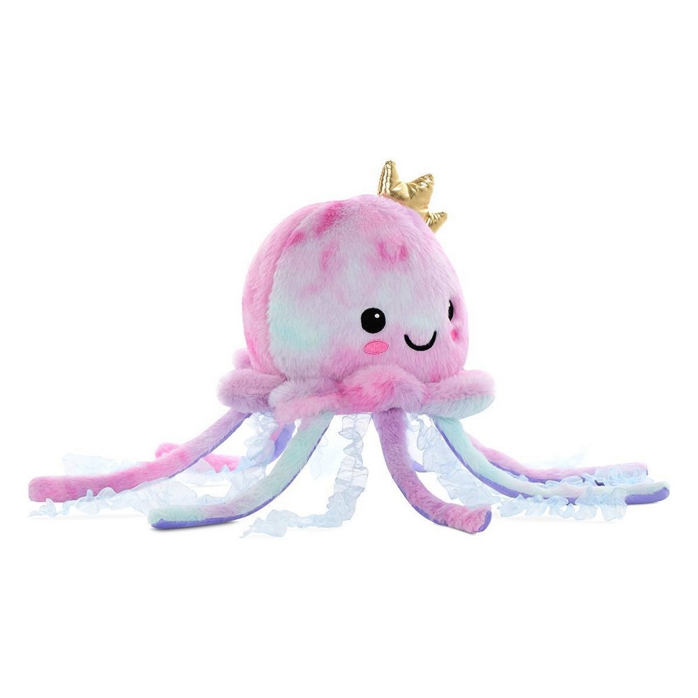 slide 2 of 5, 2 Scoops Jellyfish Shaped Plush, 1 ct