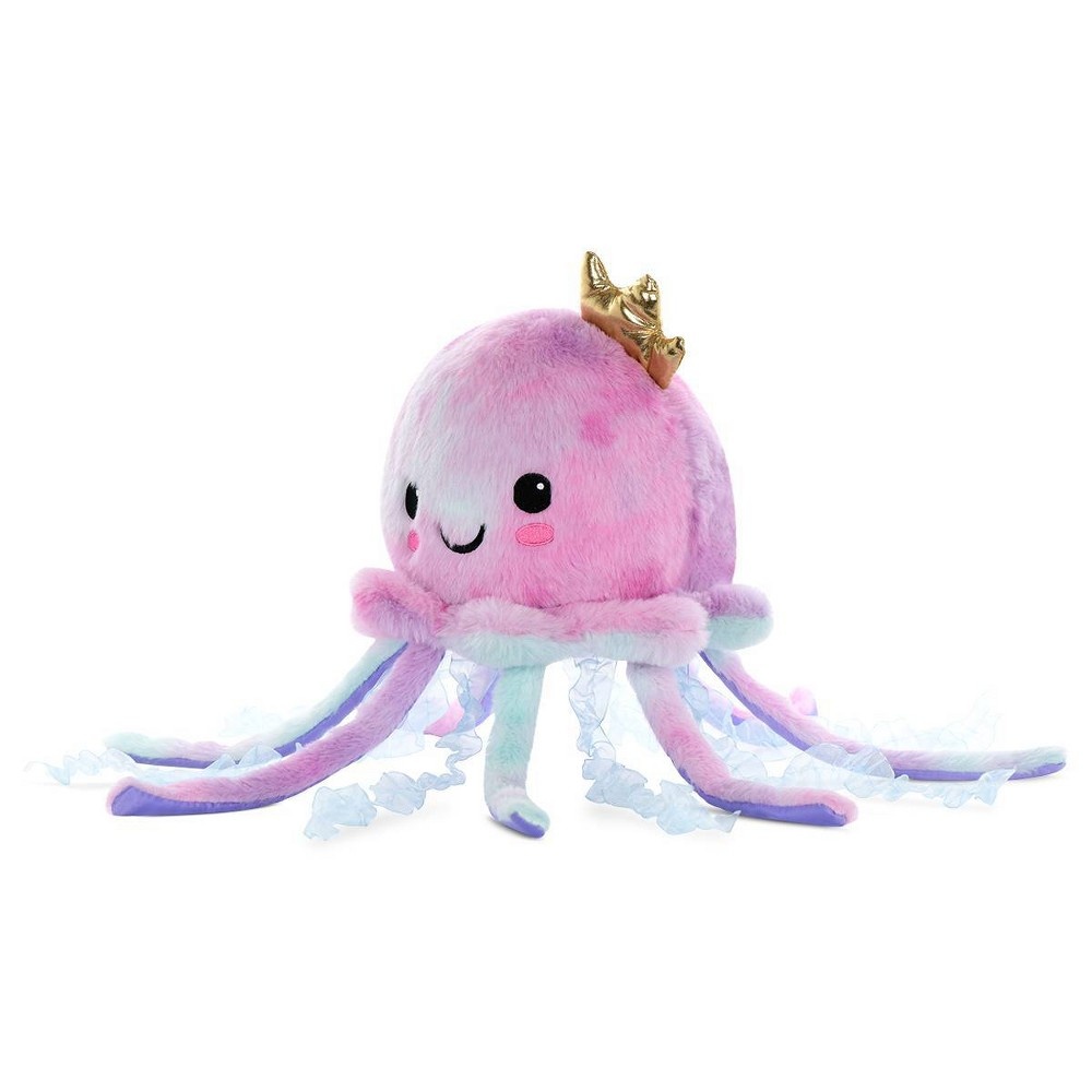 slide 5 of 5, 2 Scoops Jellyfish Shaped Plush, 1 ct