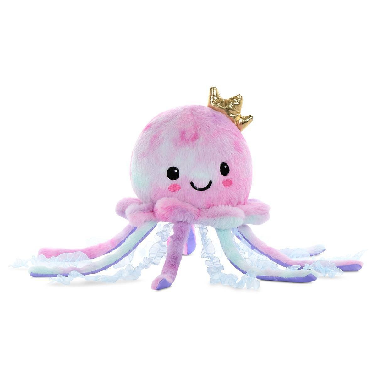 slide 1 of 5, 2 Scoops Jellyfish Shaped Plush, 1 ct