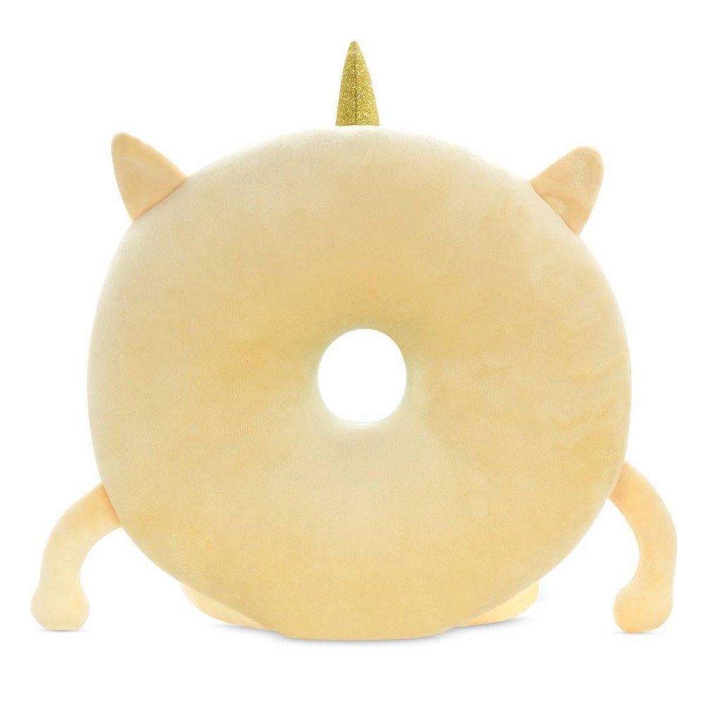 slide 5 of 5, 2 Scoops Unicorn Donut Shaped Plush, 1 ct