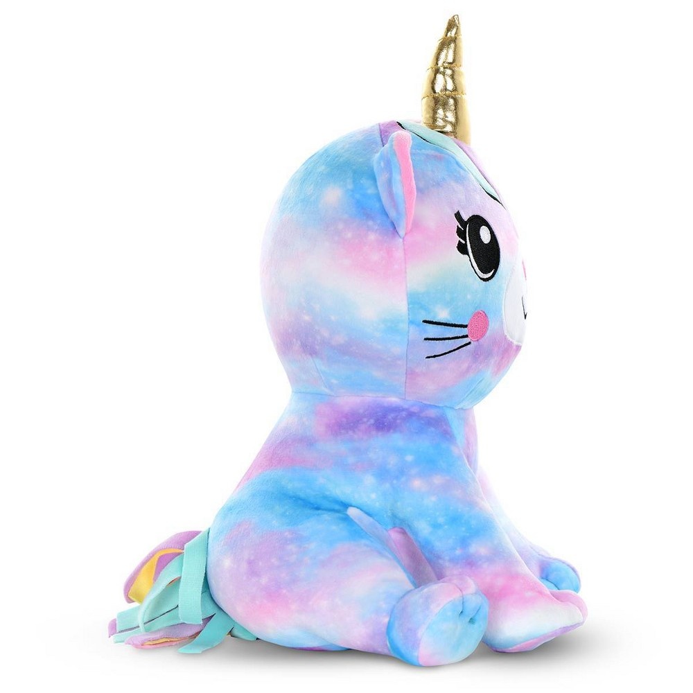 slide 3 of 5, 2 Scoops Caticorn Shaped Plush, 1 ct