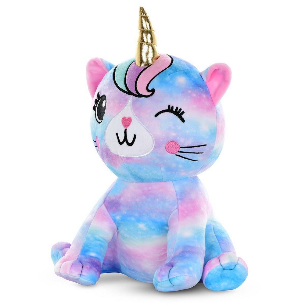 slide 5 of 5, 2 Scoops Caticorn Shaped Plush, 1 ct