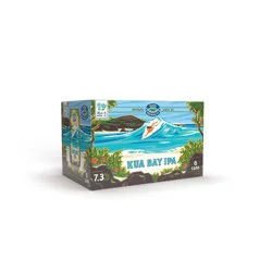 Kona Brewing Co. Kona Kua Bay IPA Beer - 6pk/12 fl oz Cans