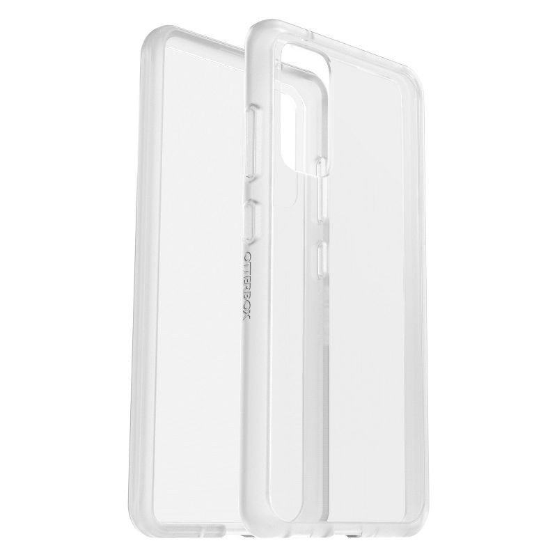 slide 1 of 3, OtterBox Samsung S20 FE 5G React Phone Case - Clear: Bump-Resistant, Lightweight Design, 5 gram