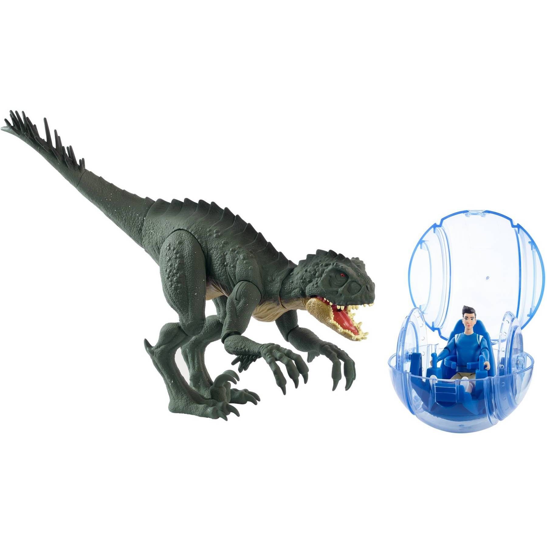 slide 1 of 6, Jurassic World: Camp Cretaceous Kenji & Scorpios Rex Figures, 1 ct