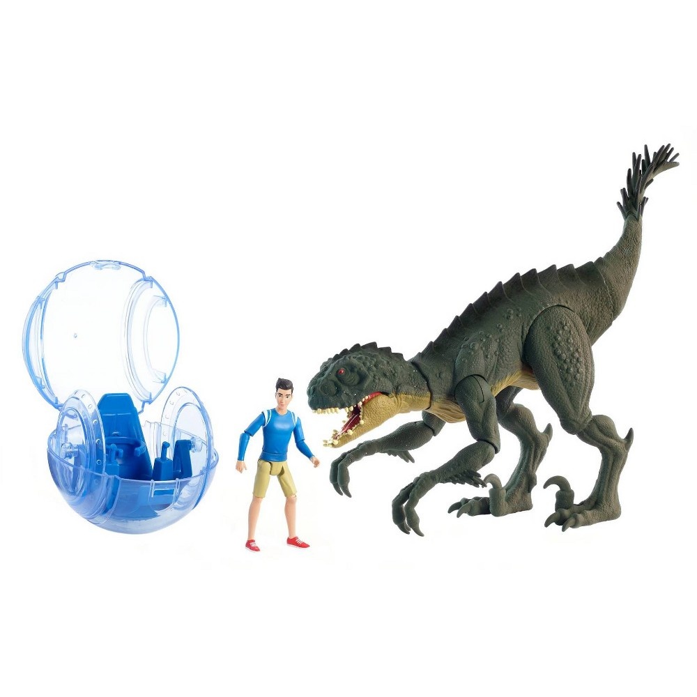 slide 5 of 6, Jurassic World: Camp Cretaceous Kenji & Scorpios Rex Figures, 1 ct