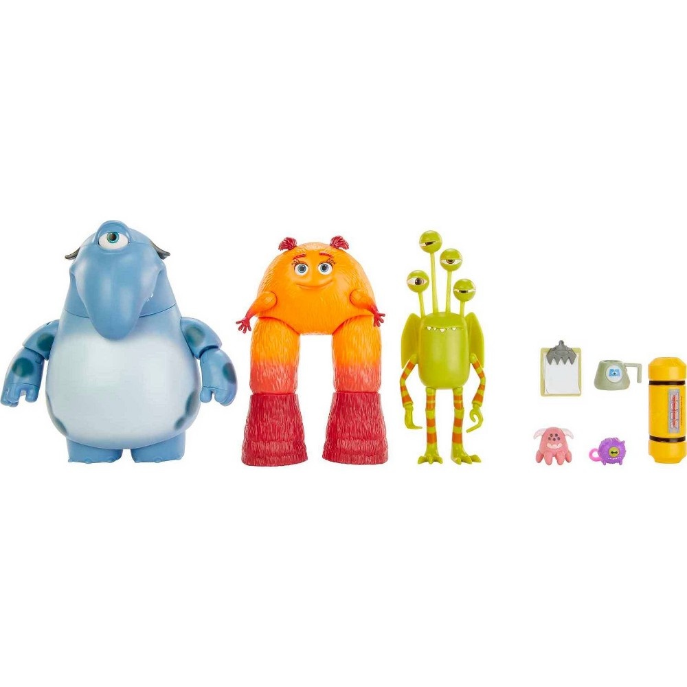 Pixar Disney Monsters at Work Meet the MIFT Team Figures Pack 1 ct | Shipt