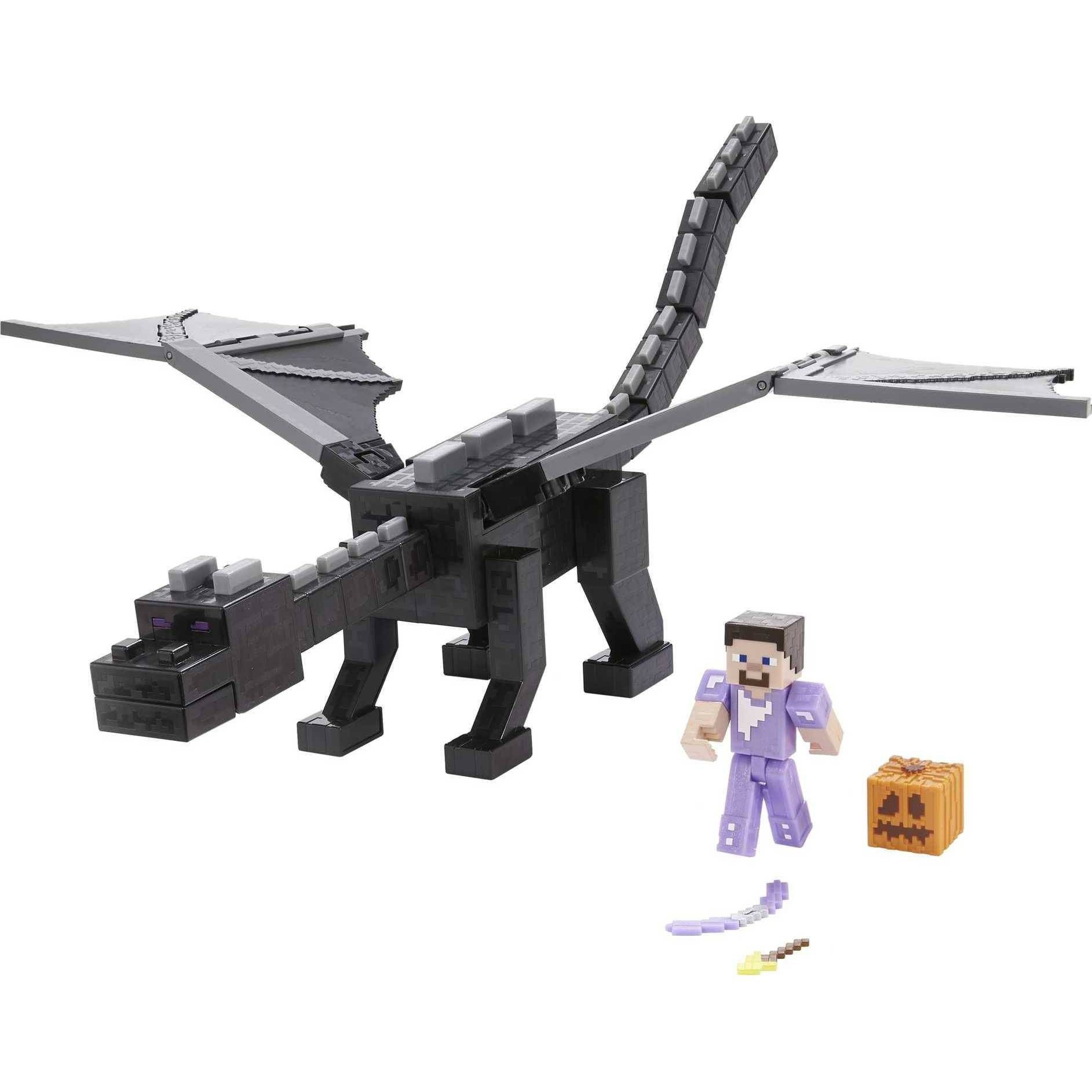 slide 1 of 6, Minecraft Ultimate Ender Dragon Figure, 1 ct