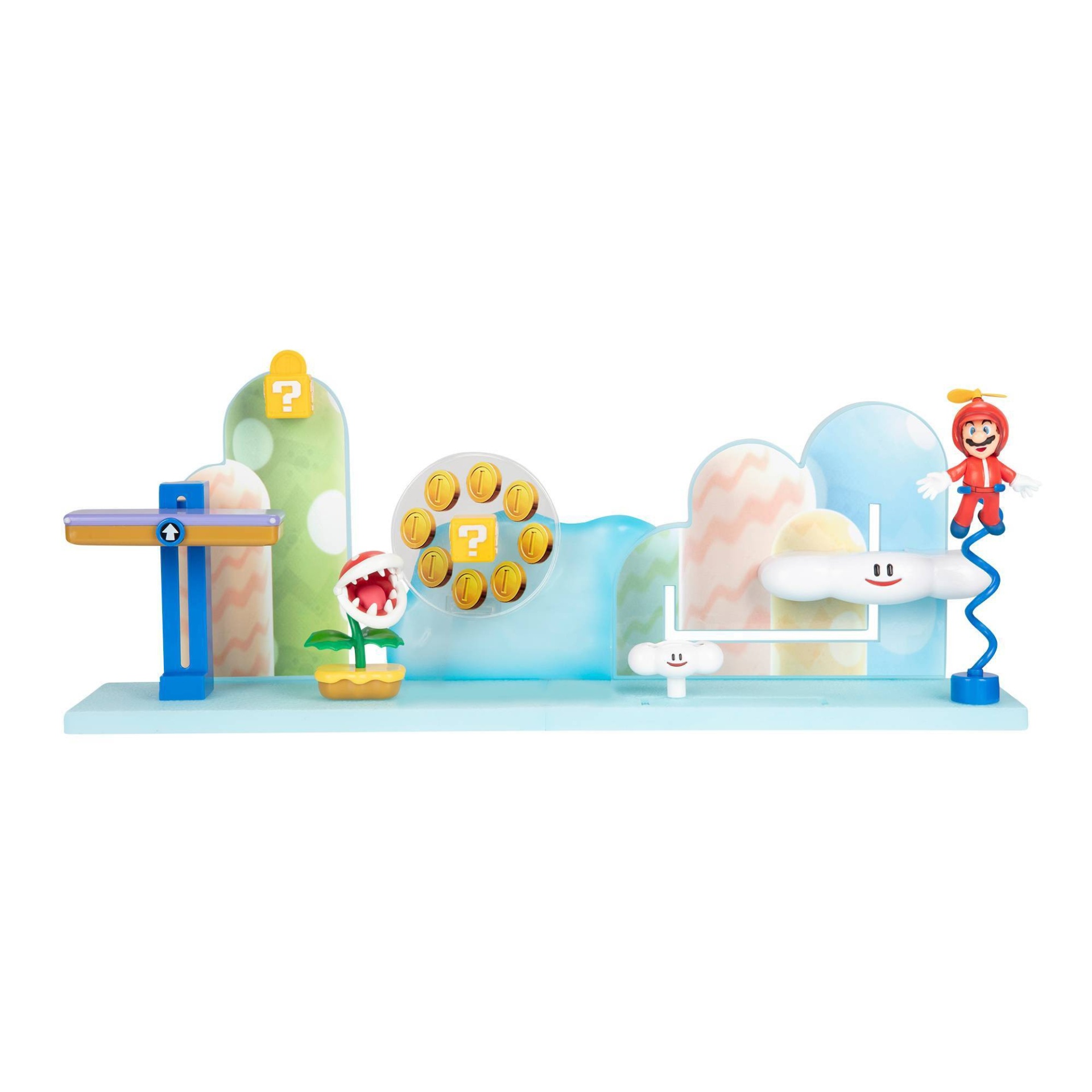 slide 1 of 9, Nintendo Super Mario Deluxe Cloud Playset EXCLUSIVE, 1 ct