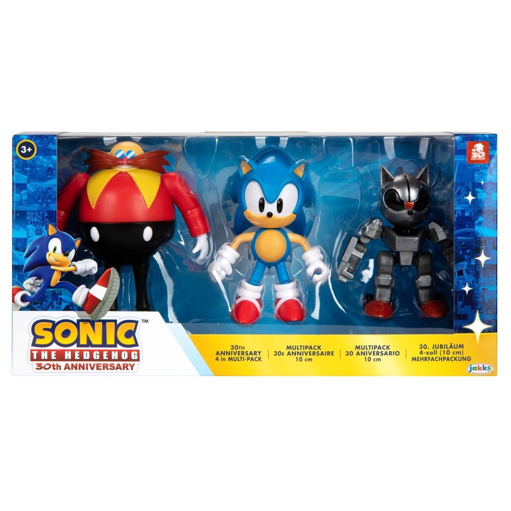 slide 9 of 9, Sonic Articulated Figures 30th Anniversary Exclusive, 1 ct