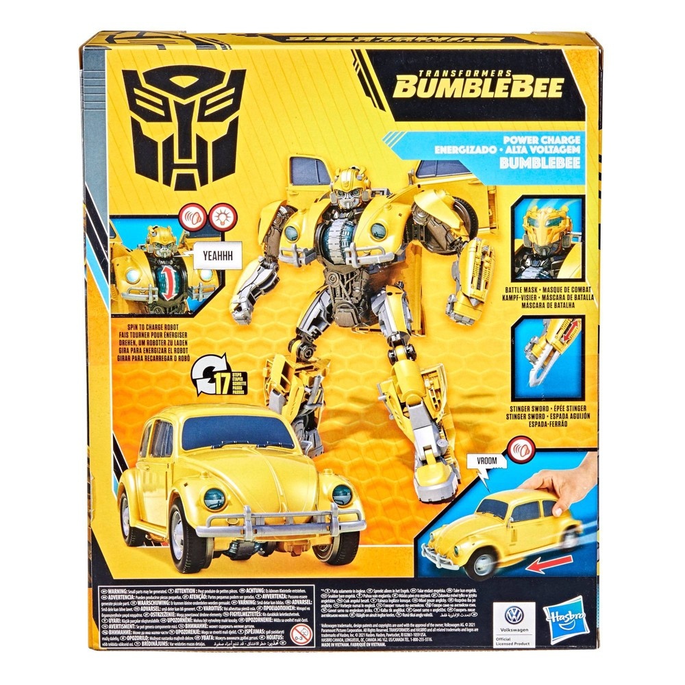 slide 5 of 5, Transformers Buzzworthy Bumblebee Power Charge Bumblebee, 1 ct