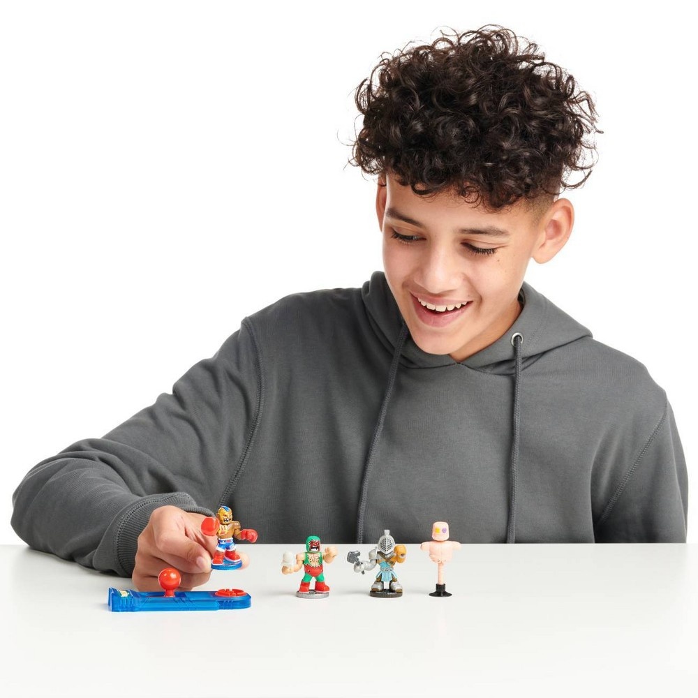 slide 11 of 14, Akedo Mini Battling Action Figures Starter Pack - Legendary Punch Attack, 1 ct