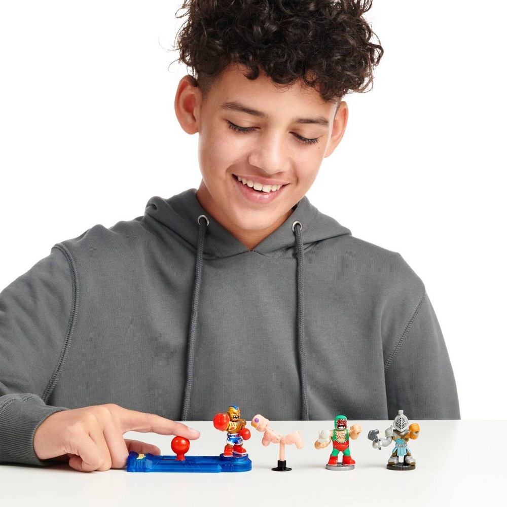 slide 12 of 14, Akedo Mini Battling Action Figures Starter Pack - Legendary Punch Attack, 1 ct